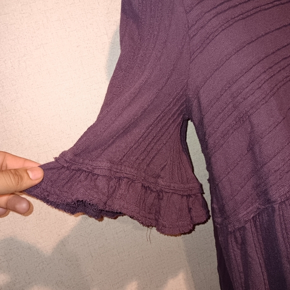 Free People Take A Spin Tunic Oversized Top M  Women - Picture 3 of 4